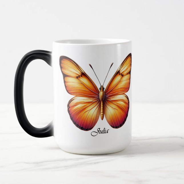 Caneca Mágica Elegante Julia Borboleta Wrap  (Esquerda)