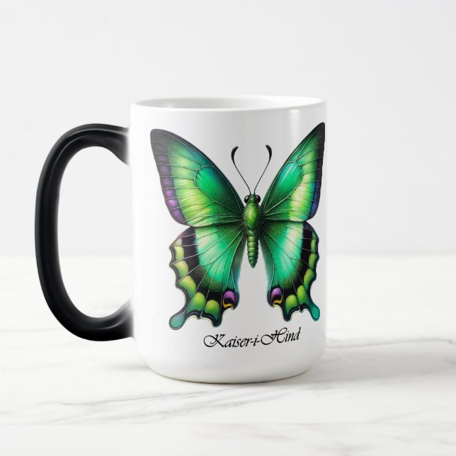 Caneca Mágica Elegante Kaiser Borboleta Wrap  (Esquerda)