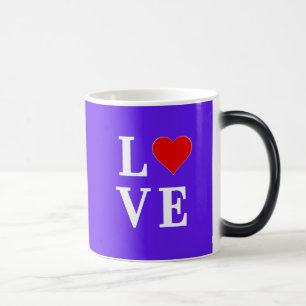 Caneca Mágica Elegante lavanda LOVE