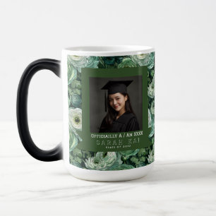 Caneca Mágica Elegante Ranunculus Floral Farmacêutico Certificad