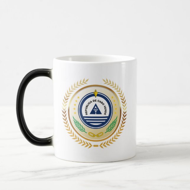 Caneca Mágica Emblema Nacional de Cabo Verde (Esquerda)