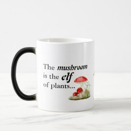 Caneca Mágica Emily Dickinson "Mushroom é o Elfo das Plantas"