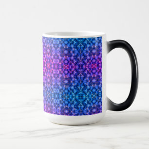 Caneca Mágica Enchimento de vibrações de azul magenta