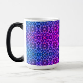 Caneca Mágica Enchimento de vibrações de azul magenta