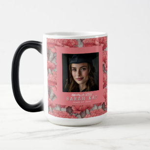 Caneca Mágica Enfermeira Certificada com Padrão de Cravo Única