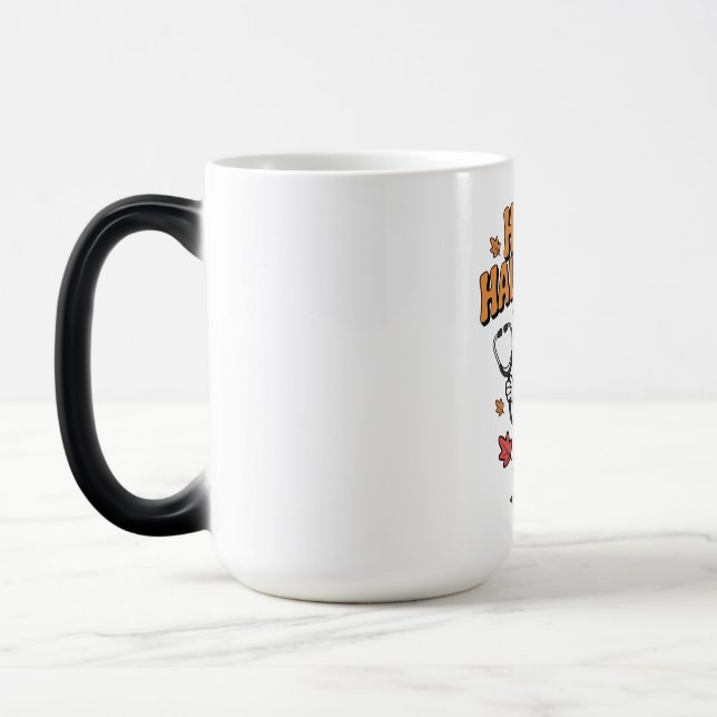 Caneca Mágica Enfermeira de Mug Diversão de Halloween - Mágica d (Esquerda)