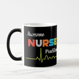 Caneca Mágica Enfermeiro Adormecido Espantoso Cartas Black Mug