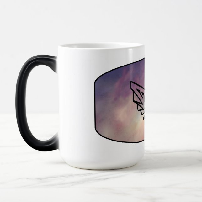 Caneca Mágica Engenheiro espacial Mug - Veterano - criado pela c (Esquerda)