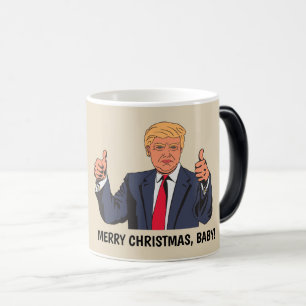 Caneca Mágica Engraçado Donald Trump Coffee Mogs, Mumbs para cim