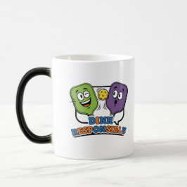Caneca Mágica Engraçado Pickleball Humor Mug | Presente para Jog
