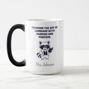 Caneca Mágica Ensino da Arte da Língua Paixão Propósito Educador
