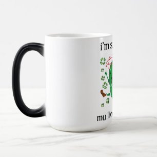 Caneca Mágica Então irlandês meu fígado dói
