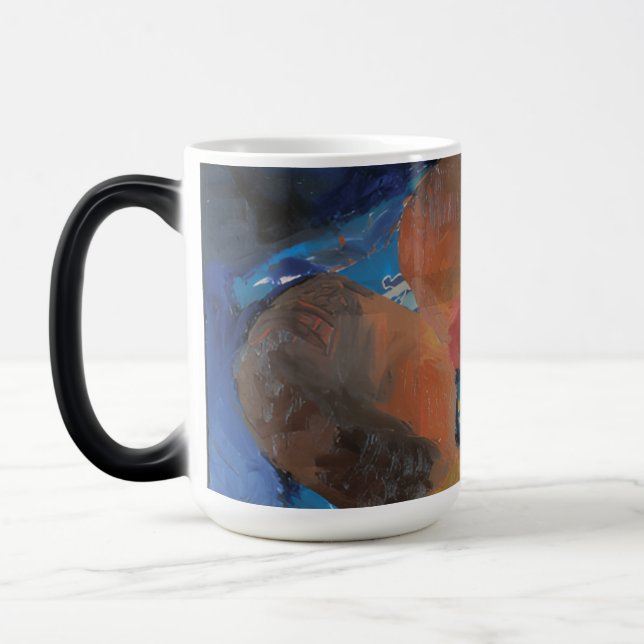Caneca Mágica Envolva-se em um Beijo (Esquerda)