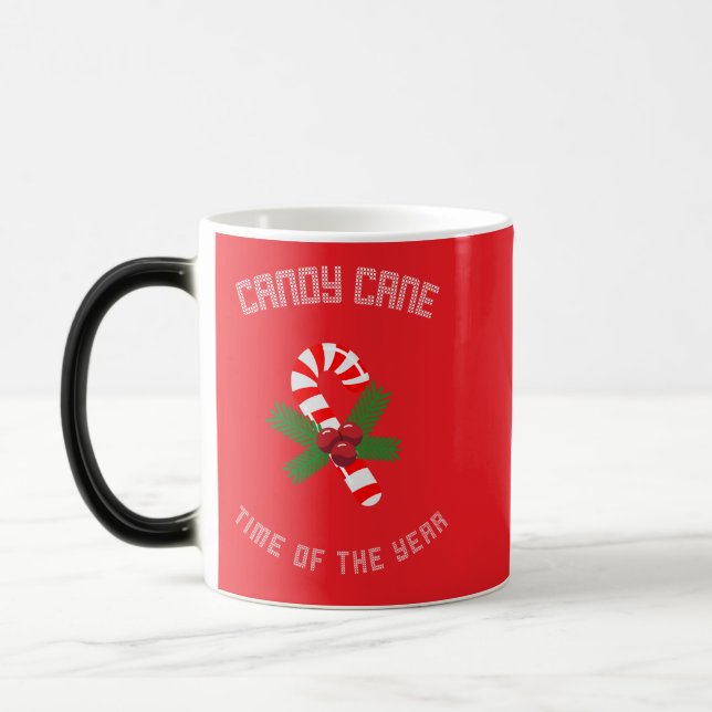 Caneca Mágica época do bastão de doce do ano (Esquerda)