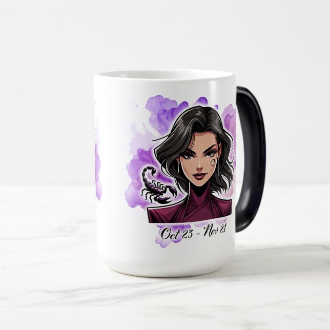 Caneca Mágica Escorpião (Frente Esquerda)