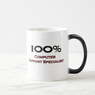 Caneca Mágica Especialista do suporte informático de 100 por