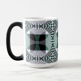 Caneca Mágica Espelhamento infinito do Shine Mandala de Vidro Qu