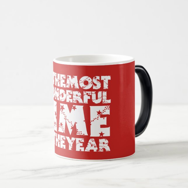 Caneca Mágica Esta é a época mais maravilhosa do Natal (Frente Esquerda)