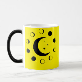 Caneca Mágica Estrela amarela celestial do norte