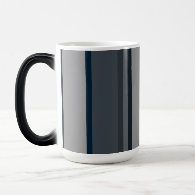 Caneca Mágica Estrias azuis e cinzas (Esquerda)