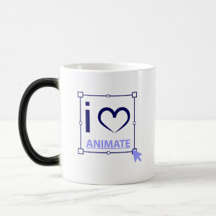 Caneca Mágica Eu Adoro Animação