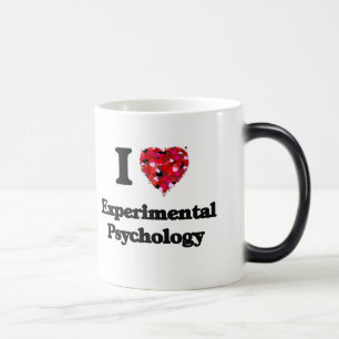 Caneca Mágica Eu amo a psicologia experimental