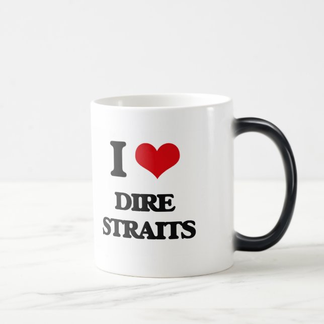 Caneca Mágica Eu amo Dire Straits (Direita)