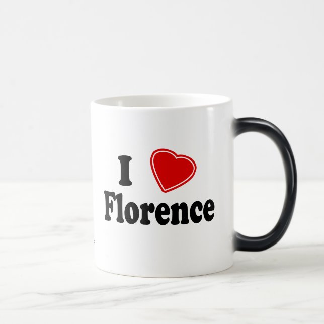 Caneca Mágica Eu amo Florença (Direita)