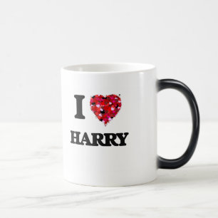 Caneca Mágica Eu amo Harry