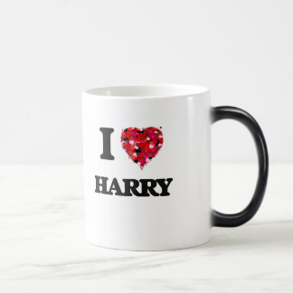 Caneca Mágica Eu amo Harry