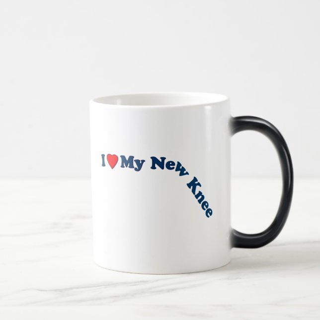 Caneca Mágica Eu amo meu joelho novo (Direita)