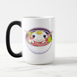Caneca Mágica Eu Amo Ramen Axolotl Pun