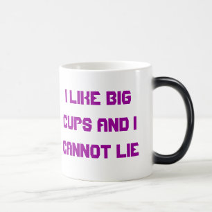 CANECA MÁGICA EU GOSTO DE COPOS GRANDES E EU NÃO POSSO