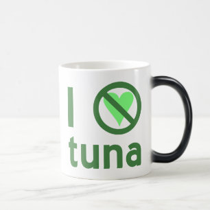 Caneca Mágica Eu Odeio Atum Sem Amor