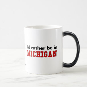 Caneca Mágica Eu preferencialmente estaria em Michigan