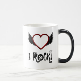 Caneca Mágica "Eu Rock!" Mug personalizável