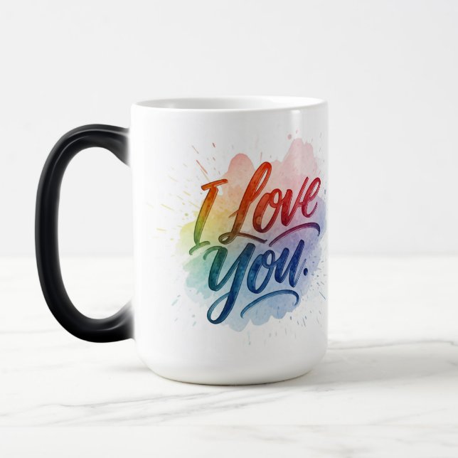 Caneca Mágica Eu Te Amo (Esquerda)