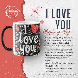 Caneca Mágica Eu Te Amo