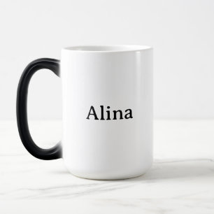 Caneca Mágica excluir texto adicionar próprio desenho 15 oz