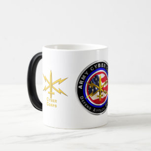 Caneca Mágica Exército Cyber Corps Veteran