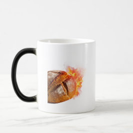 Caneca Mágica Explosive Fiery Artisan Bread Loaf
