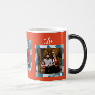 Caneca Mágica Fa La La Natal Divertido 3 Colagem de Fotos
