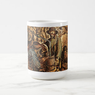 Caneca Mágica Fabricantes de Moonshine Fazendo Bebida de Uísque 