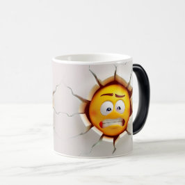 Caneca Mágica Face Emoticon Break Through