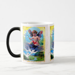 Caneca Mágica Fada de Primavera de queda