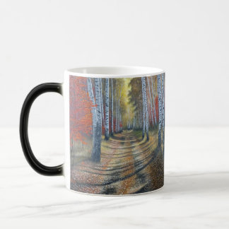 Caneca Mágica Faixa de Árvore Birch