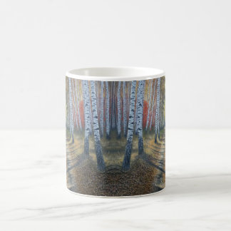 Caneca Mágica Faixa de Árvore Birch
