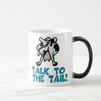 Caneca Mágica Fale com a Vaca das Caudas