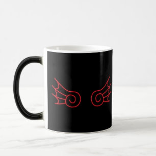Caneca Mágica Falln Chibi Demon Wings
