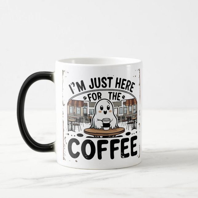 Caneca Mágica Fantasma aqui pelo café (Esquerda)